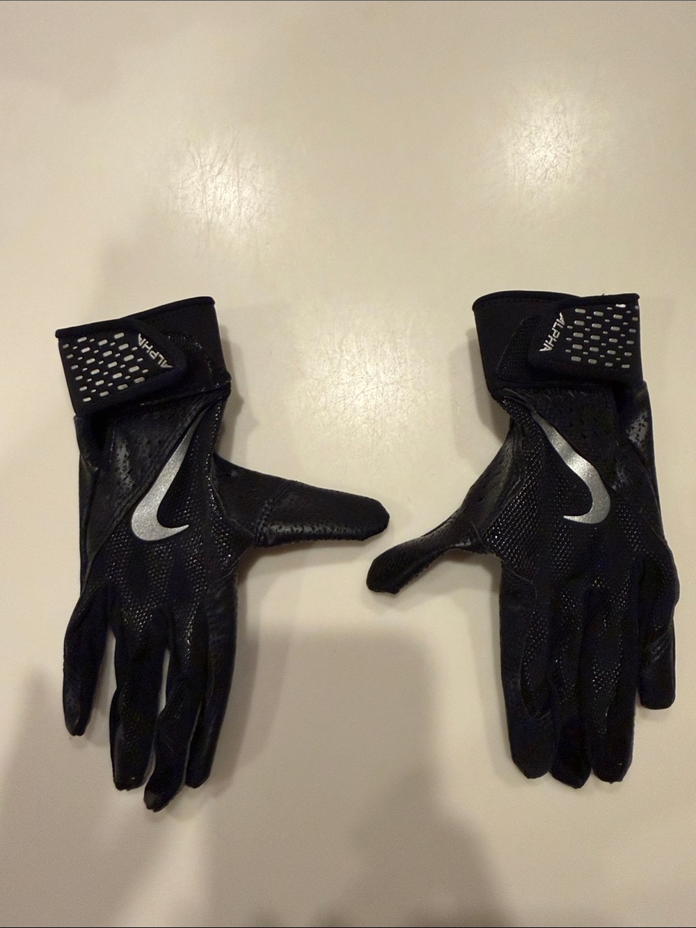 Nike Boys Black Dri-FIT Baseball Gloves